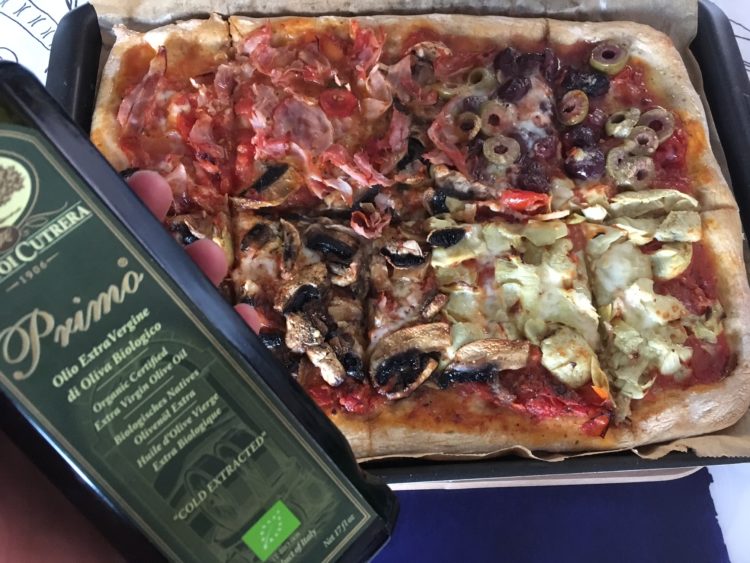Kvásková pizza